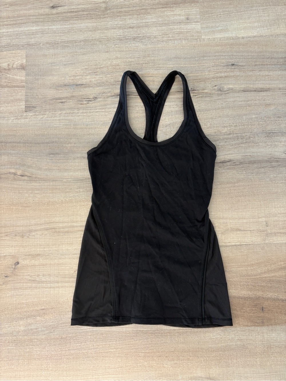 lululemon athletica Black Racerback Tank Top